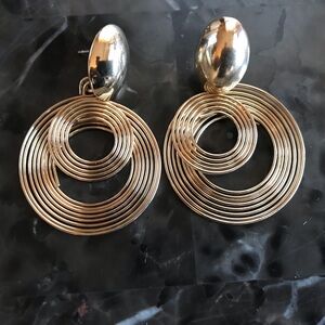 Elegant Gold Hoop Earrings